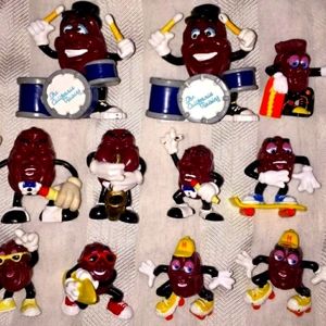 Vintage The California Raisins 1987-1988 PVC Figurines
